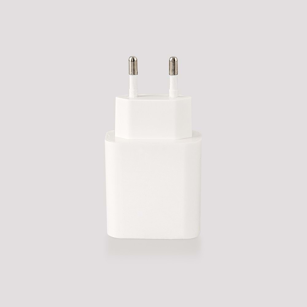 COMPAXE CTA-200TI 20W 5V3A/ 9V 2.22A/ 9V 1.67A PD + TYPE C TO LIGHTNING 3A KABLOLU SET BEYAZ