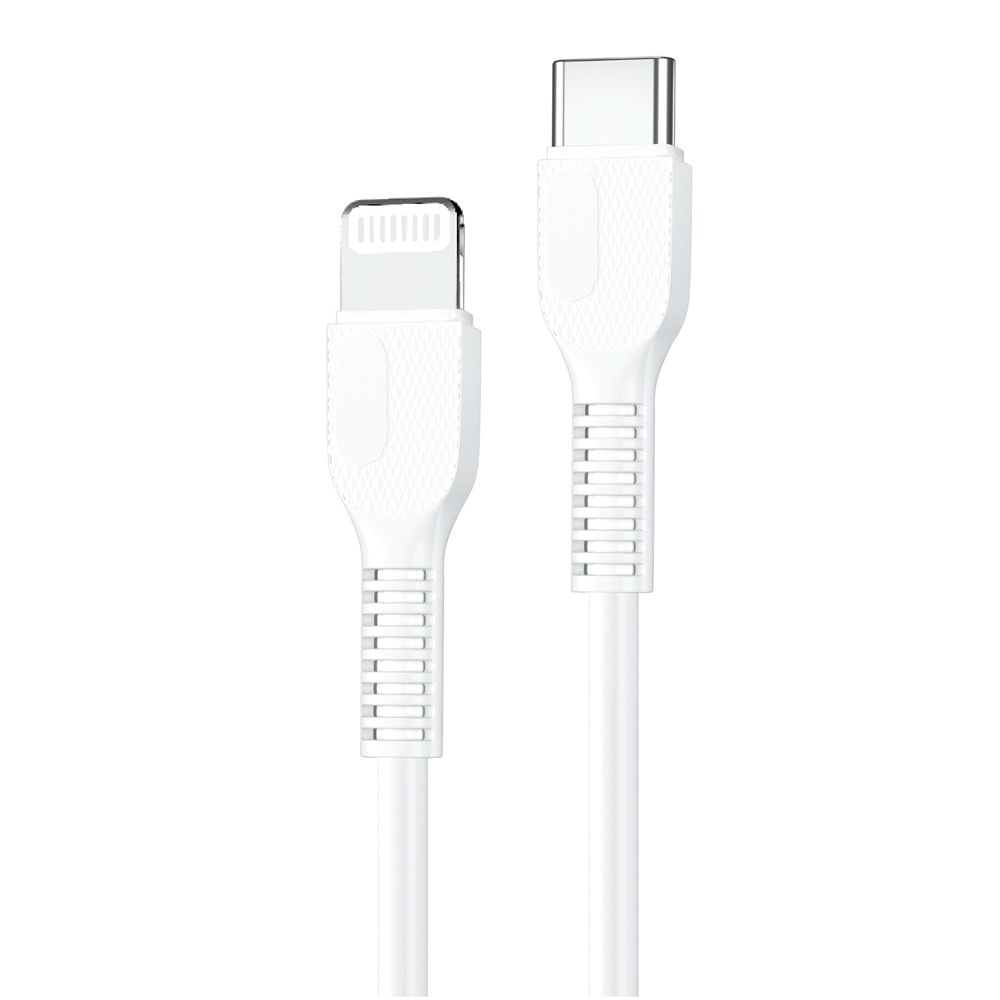 COMPAXE CTA-200TI 20W 5V3A/ 9V 2.22A/ 9V 1.67A PD + TYPE C TO LIGHTNING 3A KABLOLU SET BEYAZ
