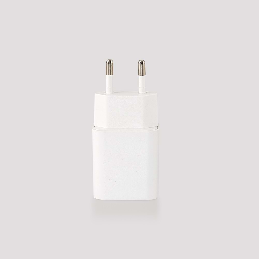 COMPAXE CTA-521D MU 10W 5V 2.1A ÇİFT USB + USB TO MICRO 3A KABLOLU SET BEYAZ
