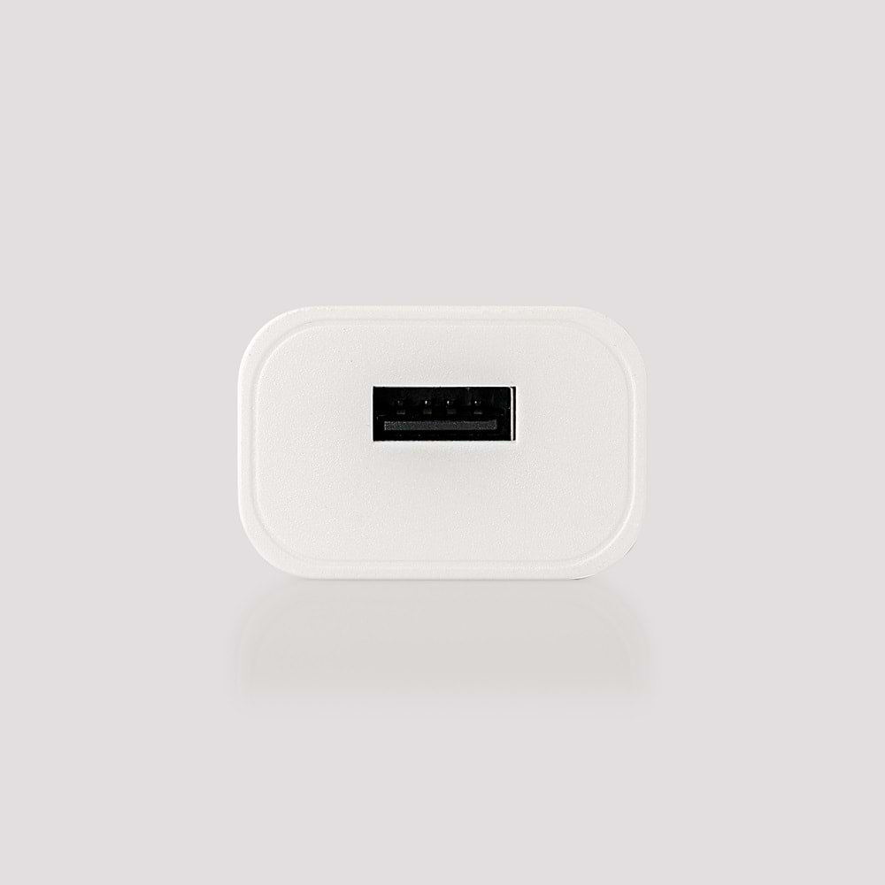 COMPAXE CTA-521MU 10W 5V 2.1A TEK USB + USB TO MICRO 3A KABLOLU SET BEYAZ