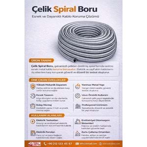 THOR 40 mm Çelik Spiral ÇELİK SPİRALLER