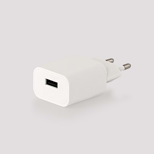 COMPAXE CTA-521UTB24 10W 5V 2.1A TEK USB + USB TO TYPE C 2.4A KABLOLU SET BEYAZ