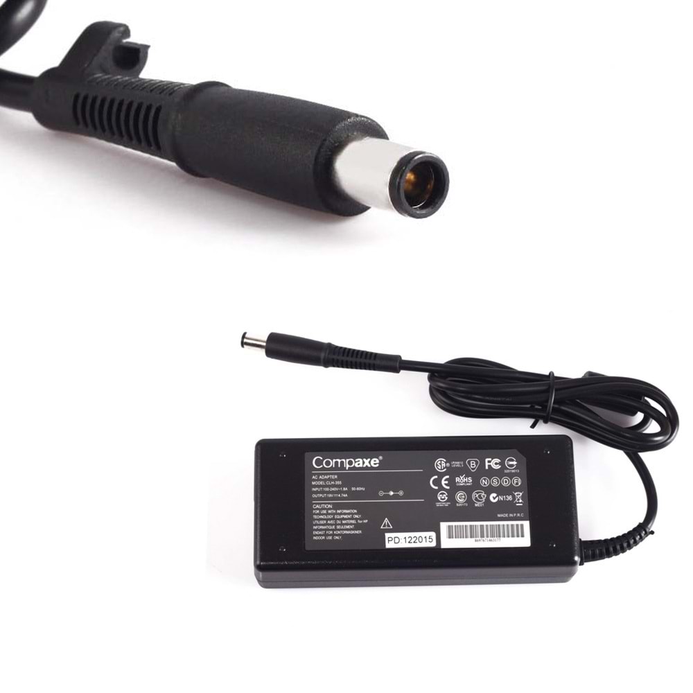 COMPAXE CLH-358 HP 120W 18.5V 6.5A 7.4*5.0 İĞNELİ NTB ADAPTÖR