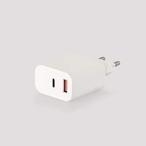 COMPAXE CTA-250CA TT 25+18W PD/QC + TYPE C TO TYPE C 3 A KABLOLU SET BEYAZ