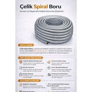 THOR 40 mm Çelik Spiral ÇELİK SPİRALLER